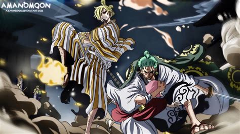One Piece Chapter 943 Zorojuro Sangoro Saves Toko By Amanomoon On