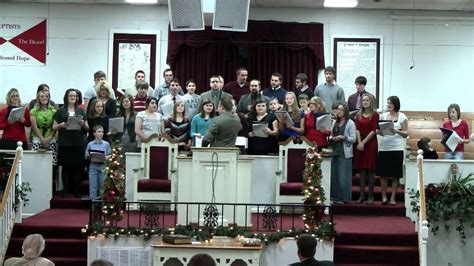 Dogwood Valley Baptist Church Youth Choir 12192010 Youtube