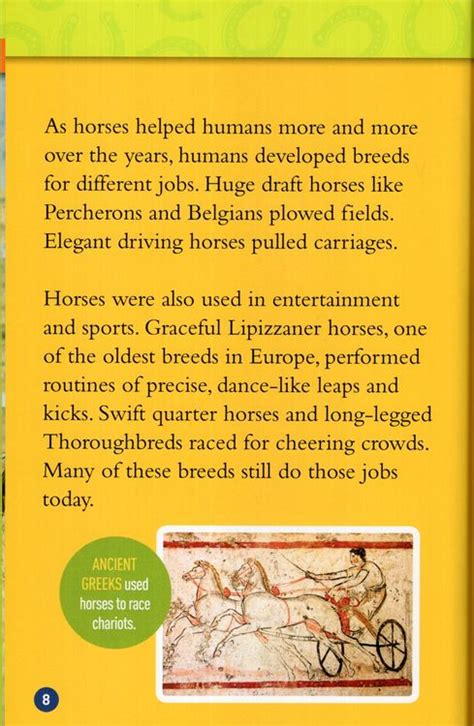 Gallop 100 Fun Facts About Horses National Geographic Kids Readers