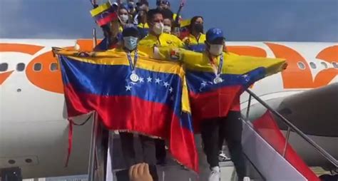 Orgullo Patrio Nuestros H Roes Ol Mpicos Llegaron A Venezuela Fotos Y