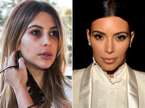 Kim Kardashian Without Makeup Pictures