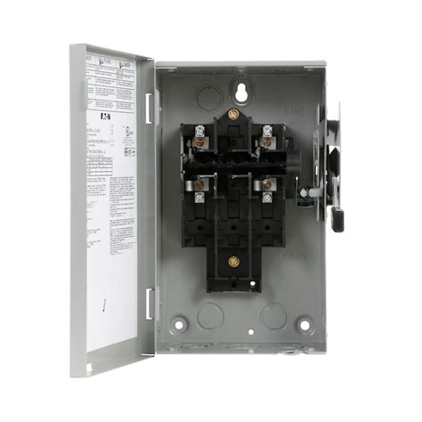 Eaton 30 Amp 2 Pole Non Fusible General Duty Safety Switch Disconnect