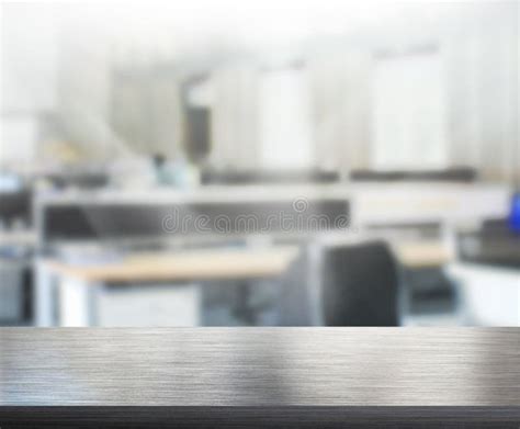 Table Top And Blur Office Background Stock Image Image Of Coffee