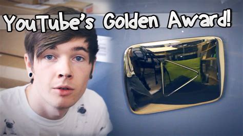 Youtubes Golden Award Thediamondminecart Youtube