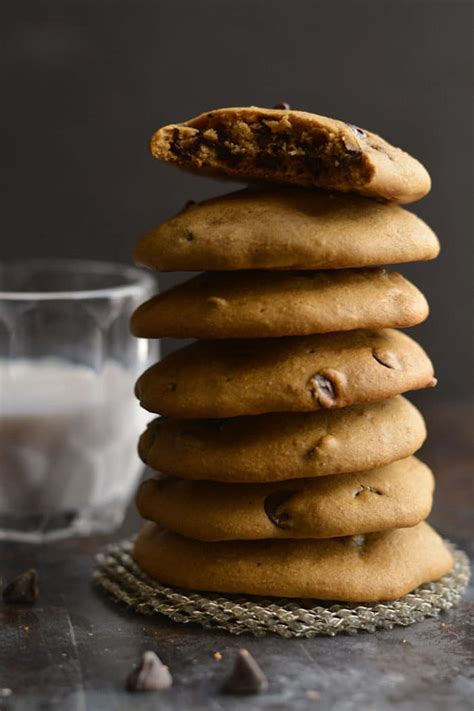 Low Calorie Gluten Free Chocolate Chip Cookies Skinny Fitalicious
