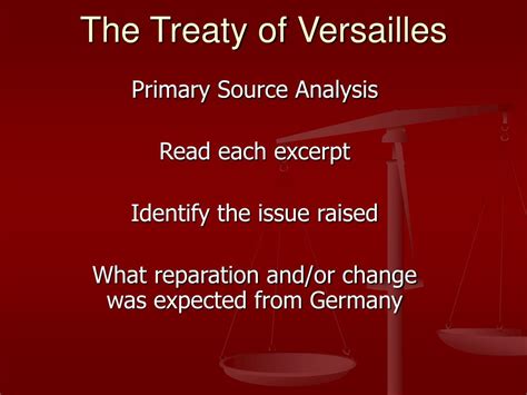 Ppt The Treaty Of Versailles Powerpoint Presentation