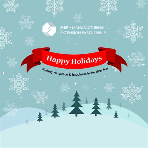Happy Holidays From MEP | NIST