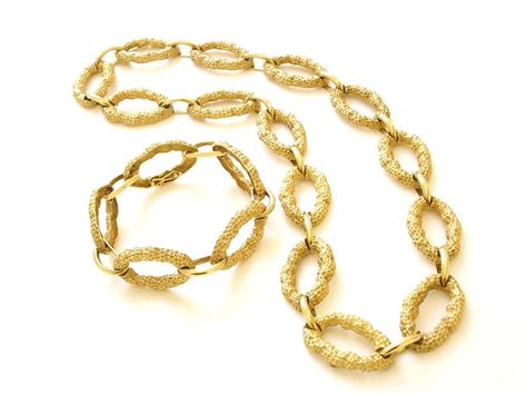 Gold Necklacebracelet By Henry Dunay C1960 At 1stdibs