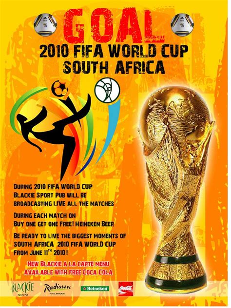 Celebrate The South Africa 2010 Fifa World Cup Bangkok Thailand Guide