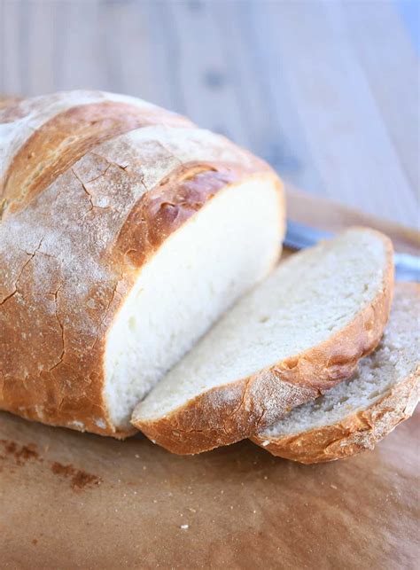 Rustic Crusty Bread Recipe {with Tutorial} Mel S Kitchen Cafe