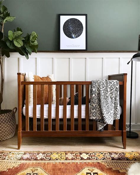 Available in a variety of styles and designs, you can use them to organise your essentials or display decorative items. Modern and Vintage Boy's Nursery Reveal | Brown crib, Baby boy rooms, Boy room