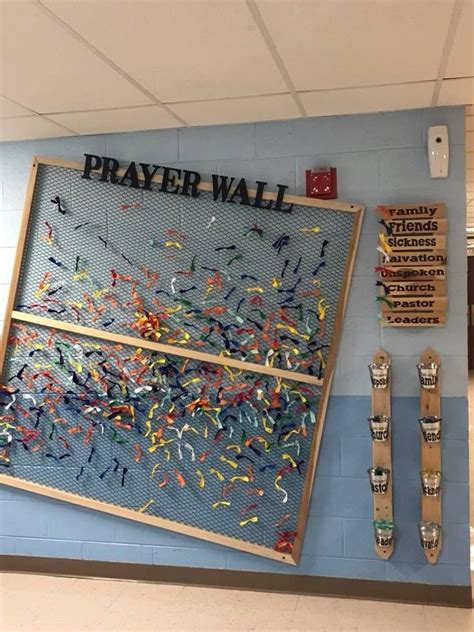 Use A Space On Your Walls To Put Up A Prayer Wall Like This Using