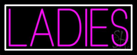 Ladies 1 Led Neon Sign Restroom Neon Signs Everything Neon