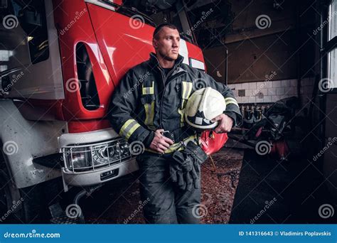 Portrait Of A Stock Image Image Of Engine Brigade 141316643