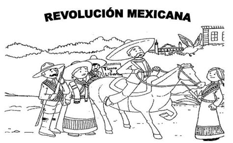 Las Mejores 158 Dibujos Para Colorear De La Revolucion Mexicana 20 De