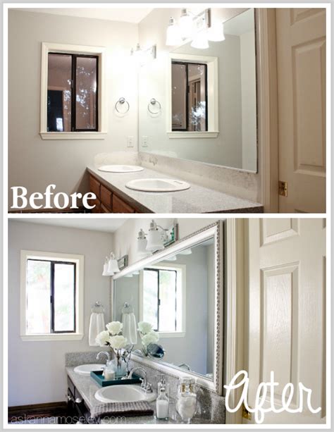 Bathroom Mirror Makeover With Mirrormate Ask Anna