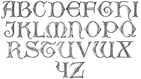 How to write a query letter. Celtic Lettering Alphabet 10 - 1072 X 603 | carwad.net | Lettering alphabet, Hand lettering ...