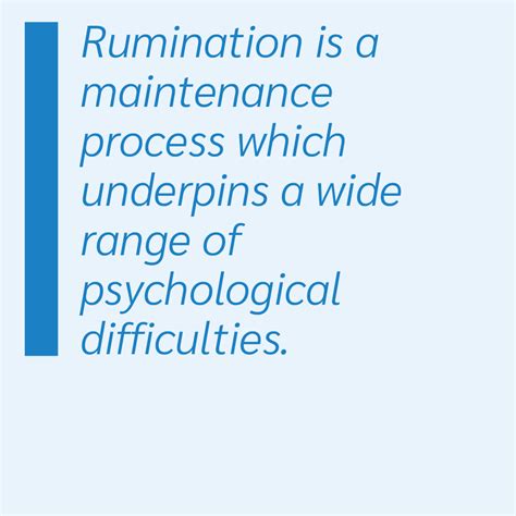 What Is Rumination