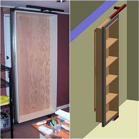 How To Build A Hidden Door Bookshelf 6 Steps With Pictures