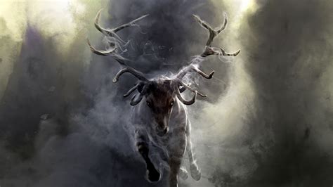 Download Fantasy Deer Hd Wallpaper