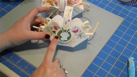 Instead of using tape you can use staples and instead of another paper plat. Easy Paper Easter Basket - YouTube