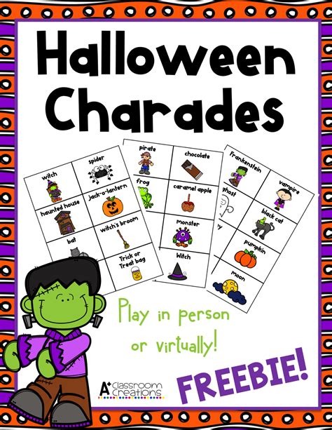Halloween Activities For Virtual Learning A Plus Classroom Creations