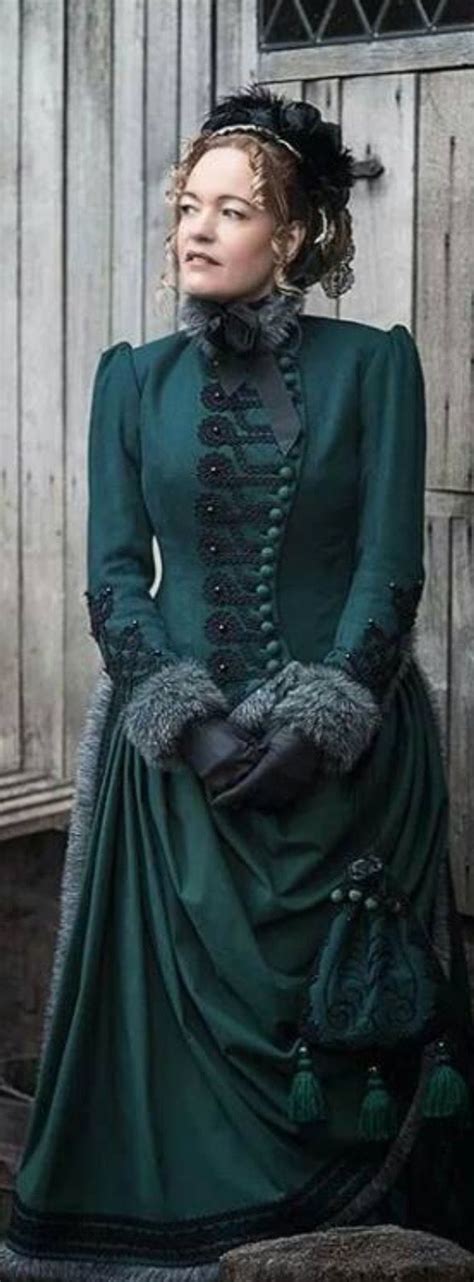 Victorian Winter Costume Ca 1880 Made By Angela Mombers Victorian