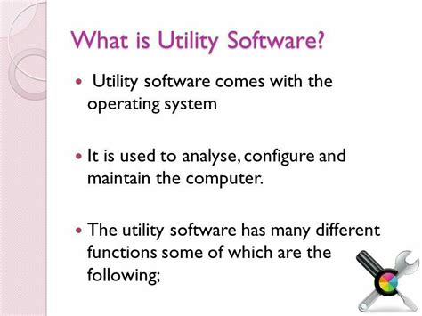 What Is Utility Software
