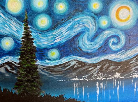 Tahoe Starry Night Picasso And Wine