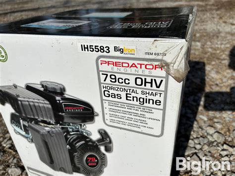Predator 79CC Gas Engine BigIron Auctions