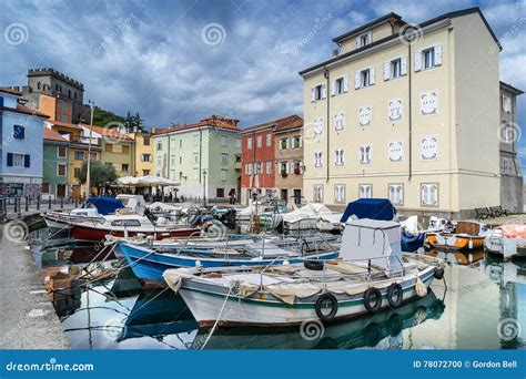 Muggia Harbour Stock Photo Image Of Europe Friuli Muggia 78072700