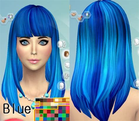 Darkiie Sims 4 35 Hairstyle Recolors Sims 4 Hairs Sims 4 Sims