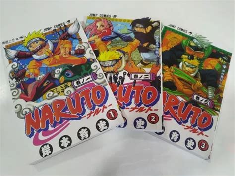 Manga Set X 3 Tomos 1 2 3 Naruto Colección Español Envío Gratis