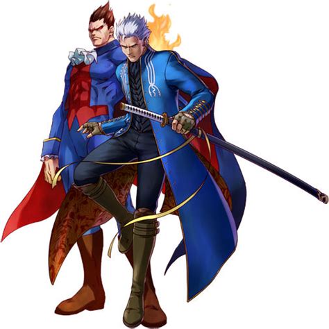 Demitri Maximoff And Vergil 02 Project X Zone 2 By Zyule On Deviantart
