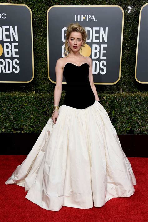 Amber Heard Attends The 76th Annual Golden Globe Awards Held At The