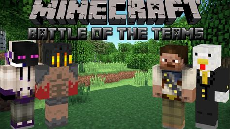Minecraft Battle Of The Teams Youtube
