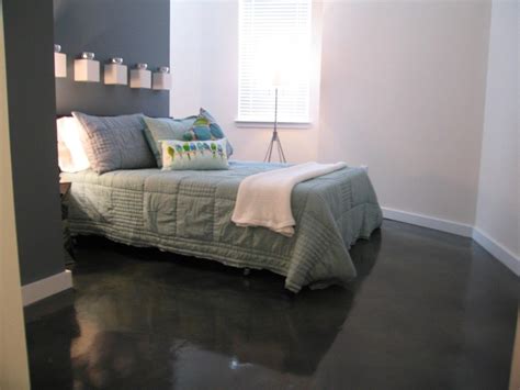 20 Painted Concrete Bedroom Floors