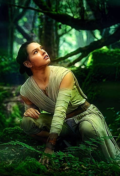 Star Wars Rey By Daisy Ridley By Petnick On Deviantart Rey Star Wars