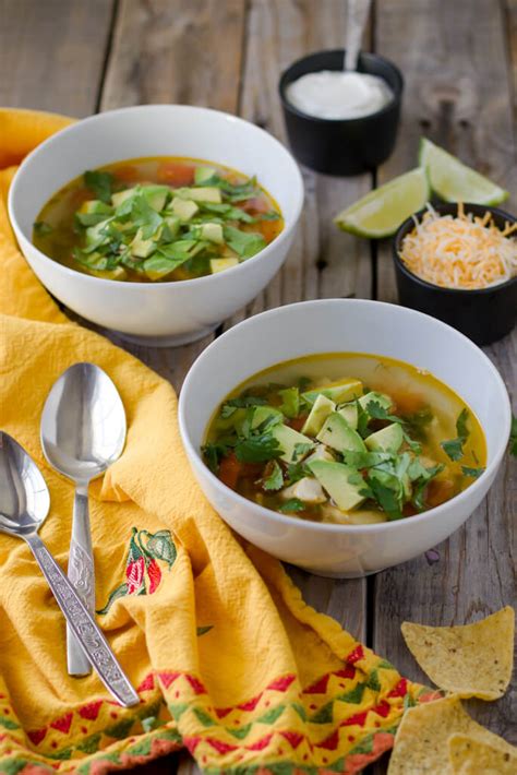 Mix until it forms a sauce. Chicken Avocado Lime Soup | The Pure Taste