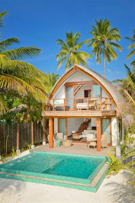 15 Fabulous Beach Houses In The Maldives Tropical Beach Houses Beach