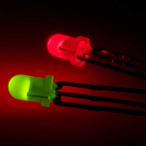 Led Redgreen 3mm Common Cathode Diffused Protostack