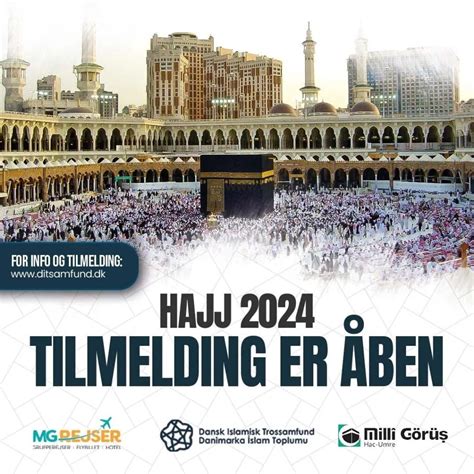 Pakker For Hajj Hajj Med Dansk Islamisk Trossamfund