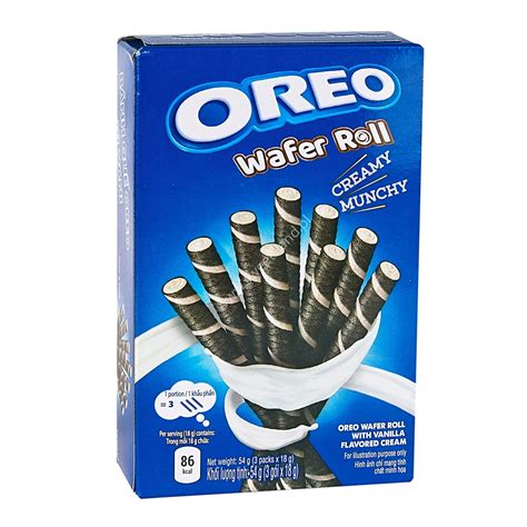 Oreo Wafer Roll Vanilla 54g купить в Украине купить из Европы доставка
