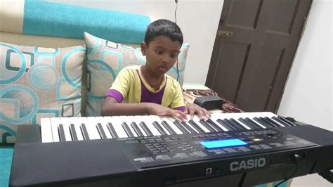 Master Kanishk Playing Theeratha Vilayattu Pillai Ragamalika Youtube