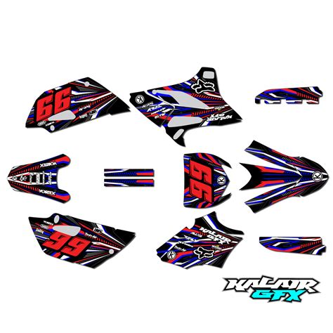 Graphics Kit For Yamaha Yz85 2015 2018 Prime Series Kalair Gfx