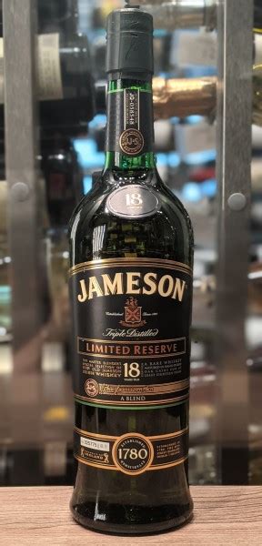 Jameson Irish Whiskey 18 Years Old Myrtle Wines And Spirits