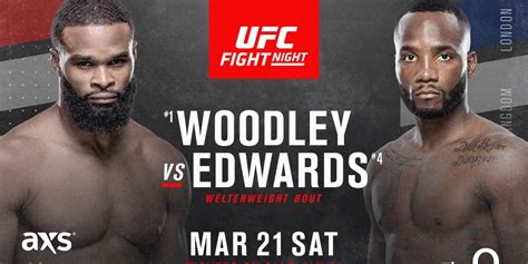 Upcoming fight review, press conference. Tyron Woodley vs Leon Edwards to Headline UFC London - Must Love MMA