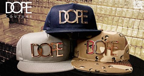 Dope Couture 24k Gold Snapbacks Dacave Store Singapore