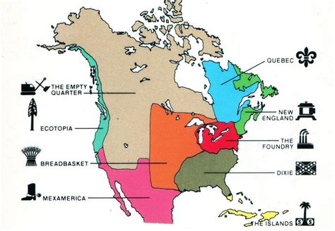 The 9 Cultural Nations Of North America Joel Garreau 926x642 R