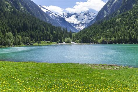 90218 Green Alpine Mountains Blue Sky Photos Free And Royalty Free